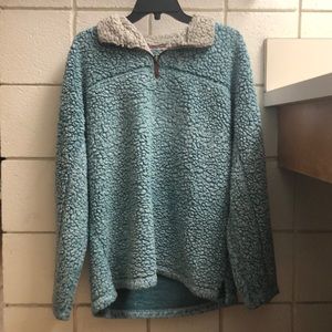 True Grit Sherpa Pullover Size: M
